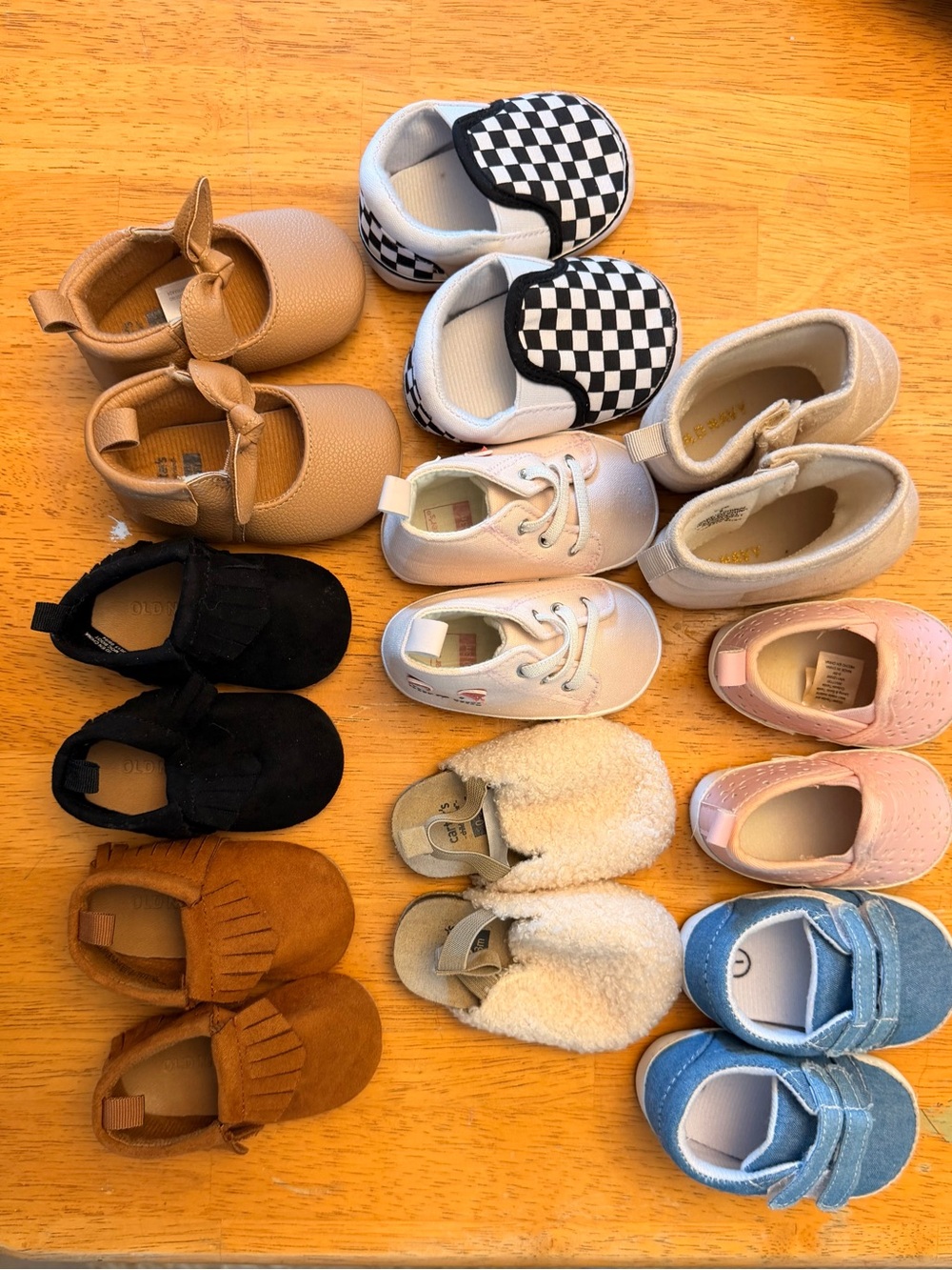 Assorted Baby Girl Shoes Pack - Multiple Colors